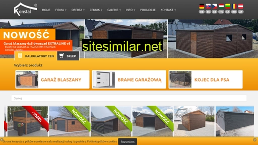 konstal-garaze.pl alternative sites