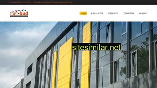 konstrukcjestalowe-metbud.pl alternative sites