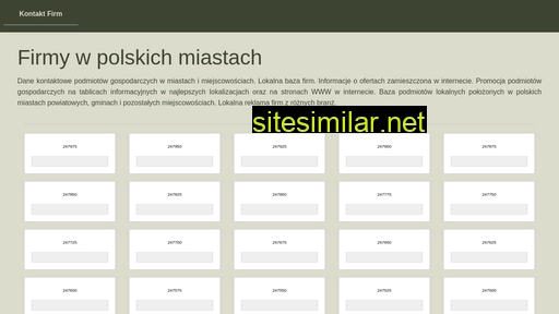 kontaktfirm.pl alternative sites