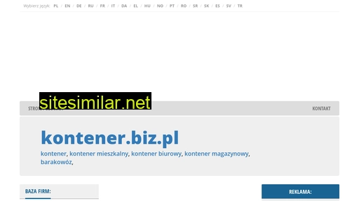 kontener.biz.pl alternative sites