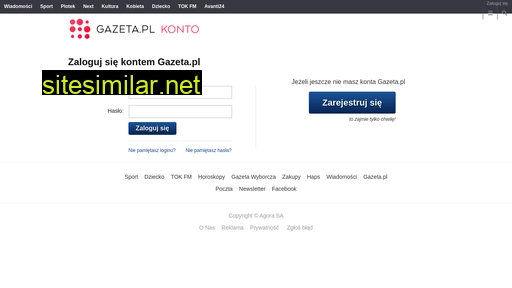konto.gazeta.pl alternative sites