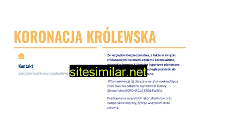 koronacjakrolewska.pl alternative sites