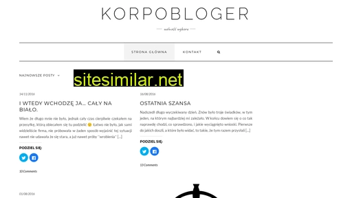 korpobloger.pl alternative sites