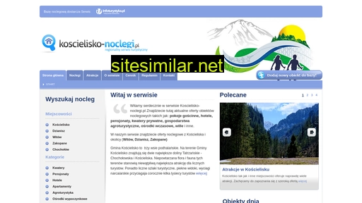 Koscielisko-noclegi similar sites