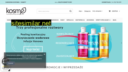 kosmepro.pl alternative sites