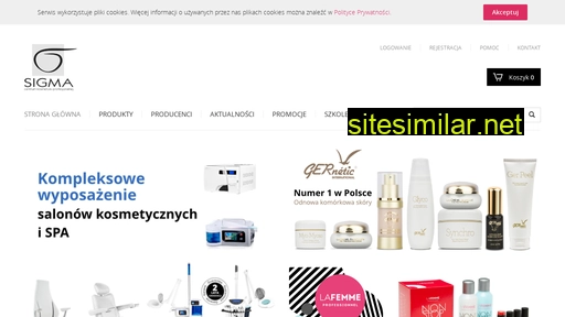 Kosmetyki-sigma similar sites