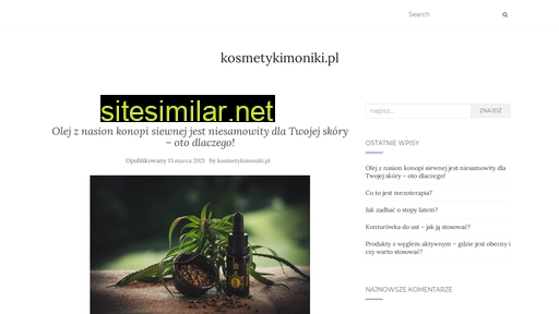 kosmetykimoniki.pl alternative sites