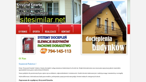 kotarbadocieplenia.pl alternative sites