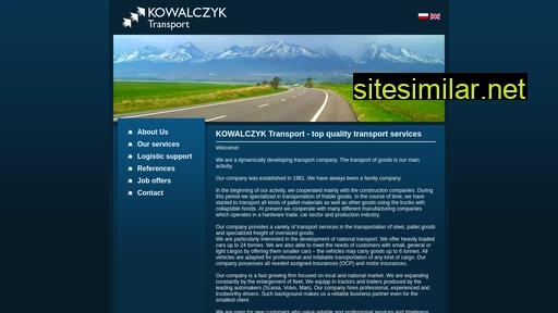 kowalczyk-transport.pl alternative sites
