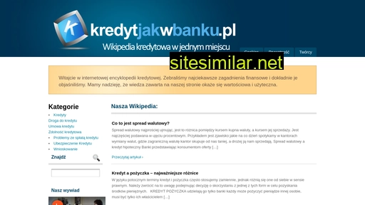 kredytjakwbanku.pl alternative sites