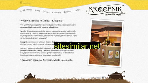 kroopnik.pl alternative sites