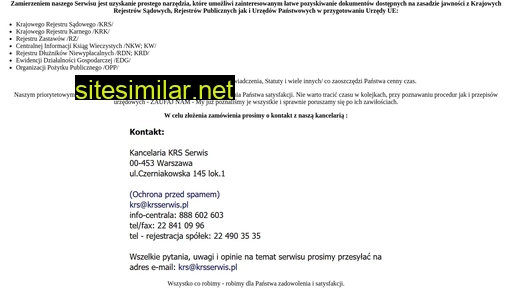 krsserwis.pl alternative sites