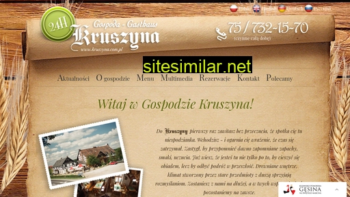 kruszyna.com.pl alternative sites