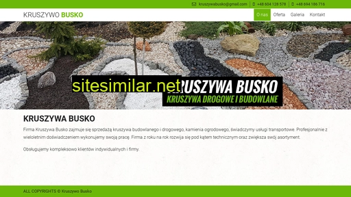 kruszywabusko.pl alternative sites