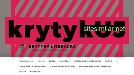 krytykaliteracka.pl alternative sites