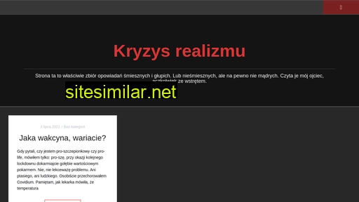kryzysrealizmu.pl alternative sites