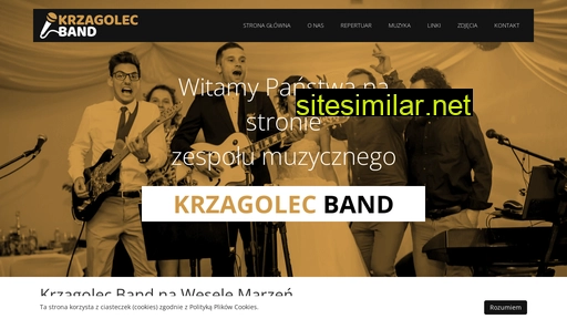 Krzagolec-band similar sites