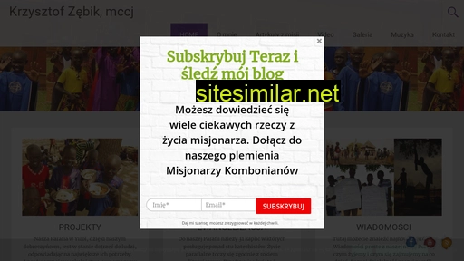 krzysiekimisje.pl alternative sites