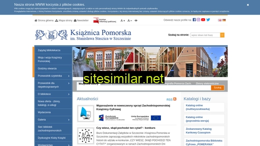 ksiaznica.szczecin.pl alternative sites