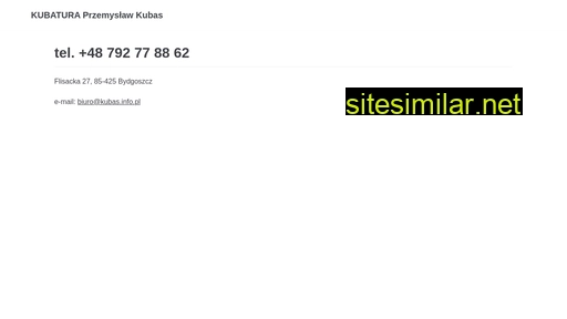 kubas.info.pl alternative sites