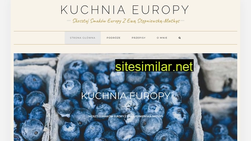 Kuchnia-europy similar sites