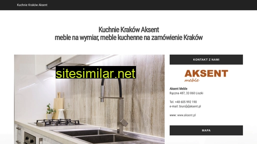 kuchniekrakow-aksent.pl alternative sites