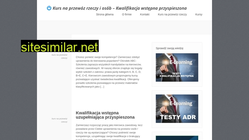 kursnaprzewozrzeczy.pl alternative sites