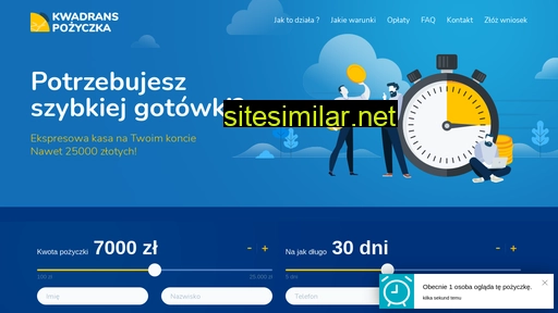 kwadranspozyczka.pl alternative sites