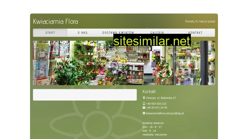 Kwiaciarnia similar sites