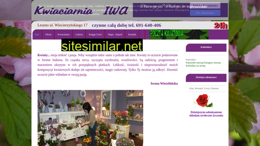 kwiaciarniaiwa.pl alternative sites