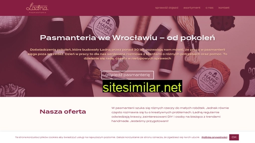 ladnapasmanteria.pl alternative sites