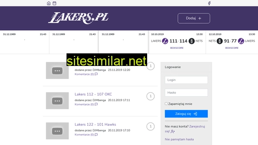 lakers.pl alternative sites