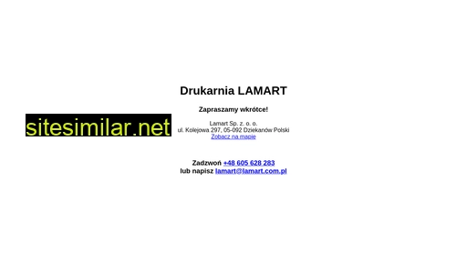 lamart.com.pl alternative sites