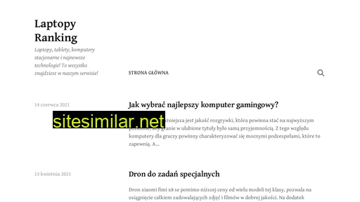 laptopyranking.pl alternative sites