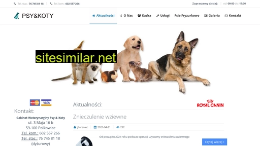 lecznica-psy-koty.pl alternative sites