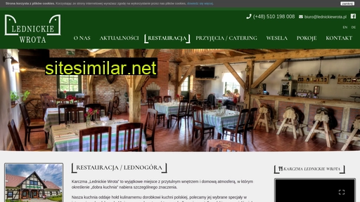 lednickiewrota.pl alternative sites