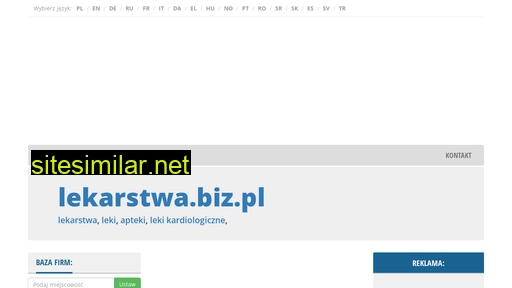 lekarstwa.biz.pl alternative sites