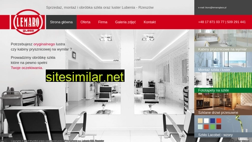 lemaroglass.pl alternative sites