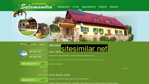 lesniczowka-salamandra.pl alternative sites