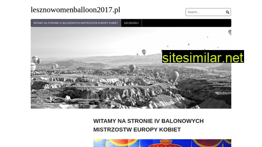 Lesznowomenballoon2017 similar sites