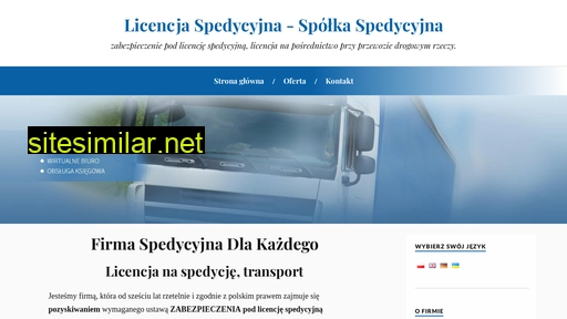 licencjaspedycyjna.pl alternative sites