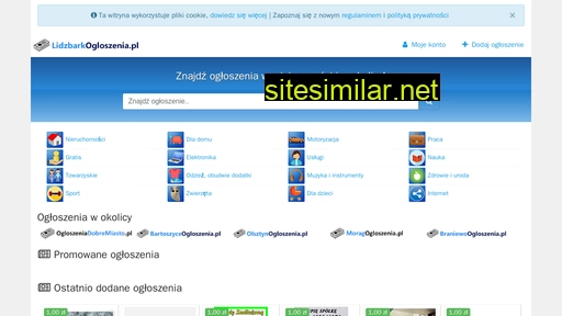 lidzbarkogloszenia.pl alternative sites