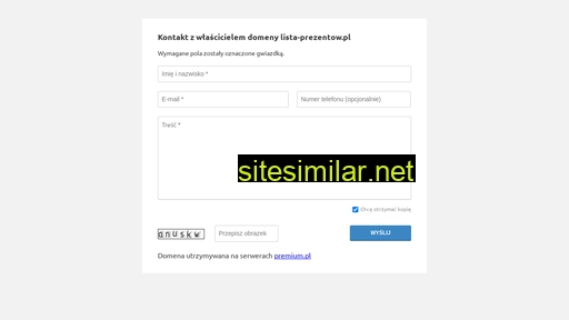 lista-prezentow.pl alternative sites