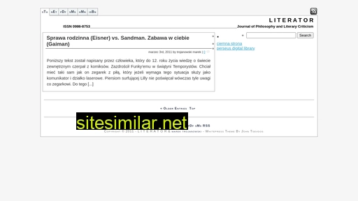 literator.pl alternative sites