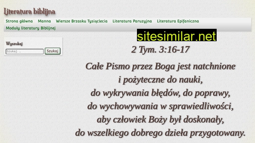 literaturabiblijna.pl alternative sites