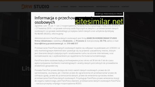 litery-przestrzenne.pl alternative sites