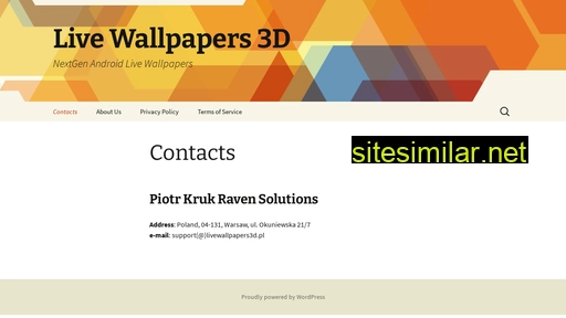 Livewallpapers3d similar sites