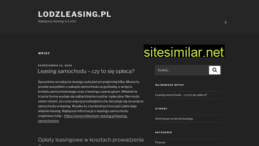 lodzleasing.pl alternative sites