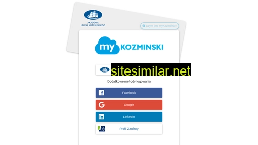 login.kozminski.edu.pl alternative sites