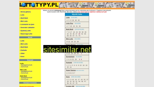 Lottotypy similar sites